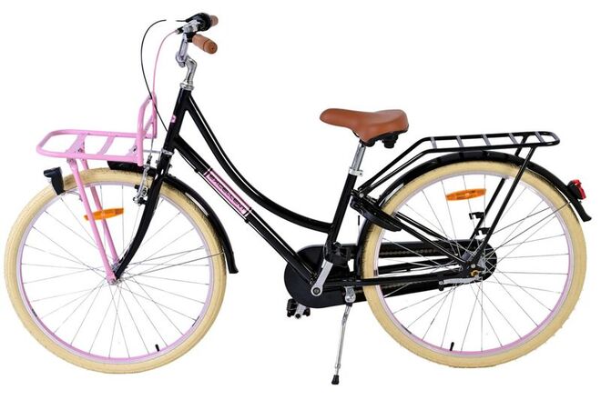 Volare Excellent Kinderfiets - Meisjes - 26 inch - Zwart - 3 versnellingen