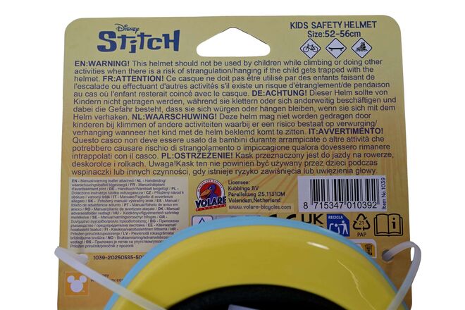Disney STITCH Fahrradhelm - 52-56 cm