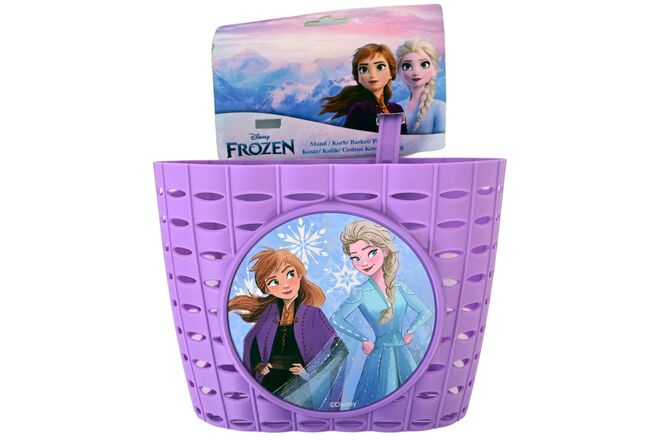 Disney Frozen Plastic Mandje - Meisjes - Lichtblauw