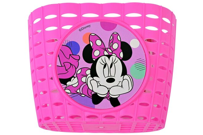 Disney Minnie Plastic Mandje - Meisjes - Roze