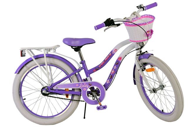 Volare Lovely Kinderfiets - Meisjes - 20 inch - Paars - 3 versnellingen