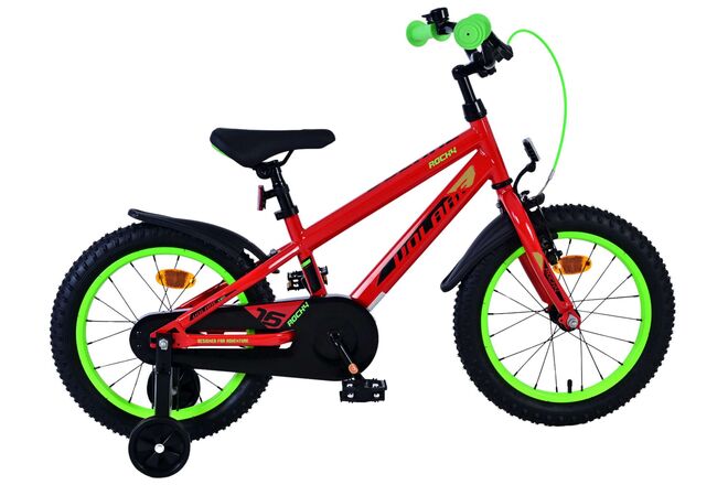 Volare Rocky Kinderfiets – Jongens – 16 inch – Rood