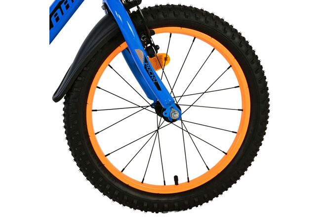 Volare Rocky Kinderfahrrad - Jungen - 18 Zoll - Blau