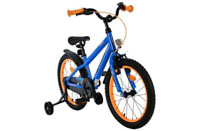 Volare Rocky Kinderfahrrad - Jungen - 18 Zoll - Blau