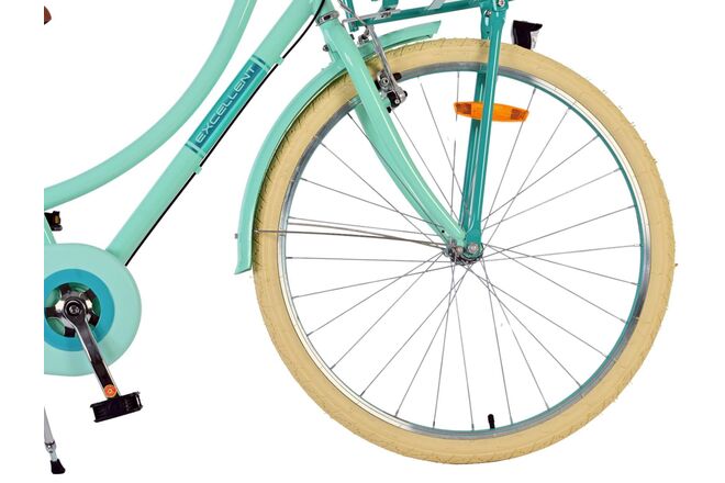 Volare Excellent Kinderfiets - Meisjes - 26 inch - Groen - 3 versnellingen