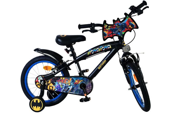 Batman Kinderfiets - Jongens - 16 inch - Zwart - 2 handremmen