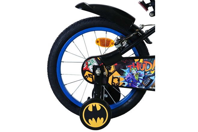 Batman Kinderfiets - Jongens - 16 inch - Zwart - 2 handremmen
