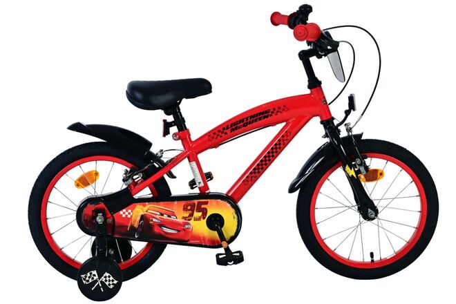 Disney Cars Kinderfiets – Jongens – 16 inch – Rood – Twee handremmen Disney Cars Kinderfiets – Jongens – 16 inch – Rood – Twee handremmen
