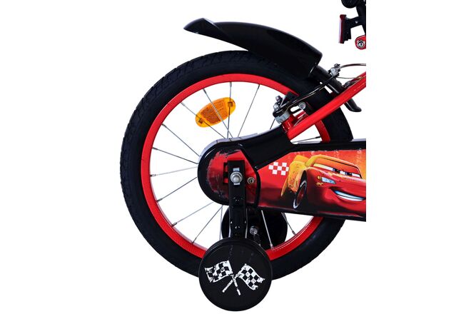 Disney Cars Kinderfiets - Jongens - 16 inch - Rood - Twee handremmen