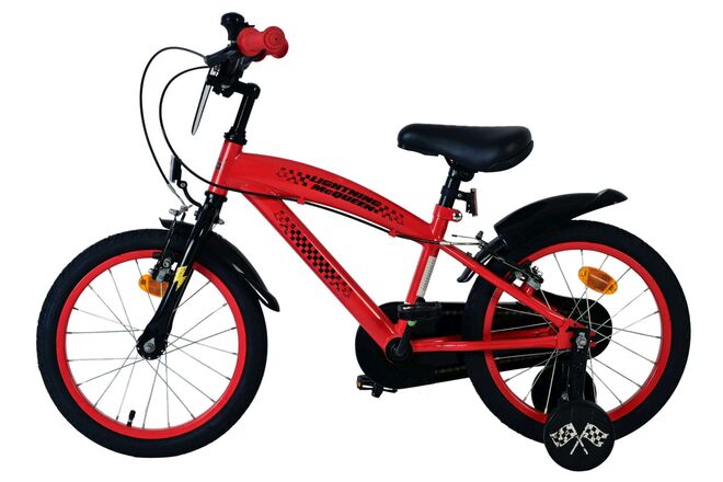Disney Cars Kinderfiets - Jongens - 16 inch - Rood - Twee handremmen