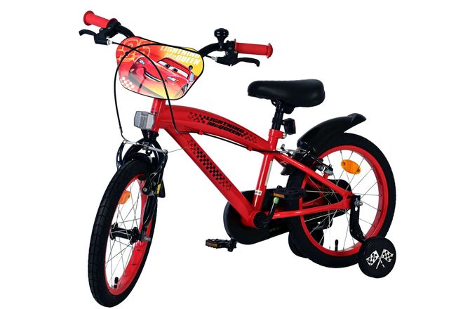 Disney Cars Kinderfiets - Jongens - 16 inch - Rood - Twee handremmen