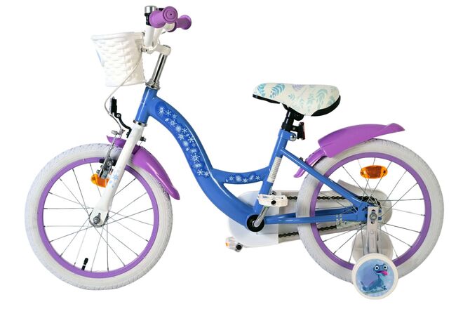 Disney Frozen 2 Kinderfiets - Meisjes - 16 inch - Blauw/Paars