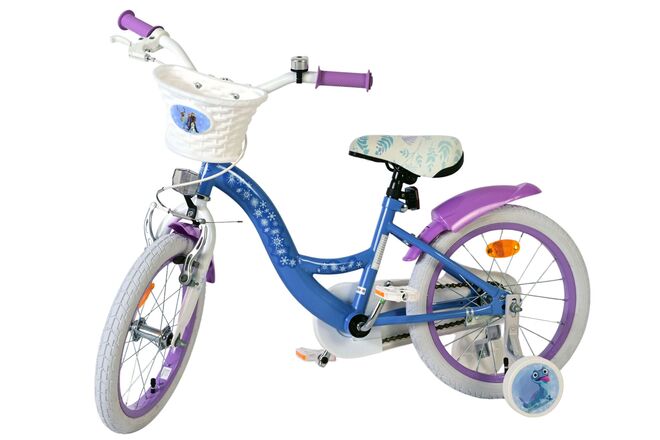 Disney Frozen 2 Kinderfiets - Meisjes - 16 inch - Blauw/Paars