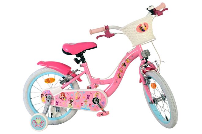 Disney Princess Kinderfiets - Meisjes - 16 inch - Roze - Twee Handremmen
