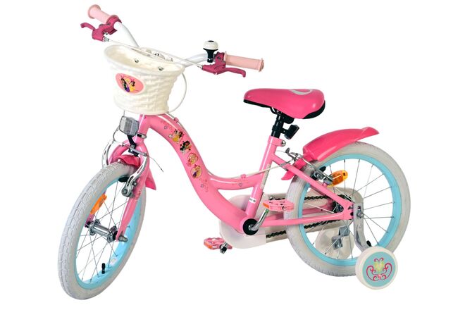 Disney Princess Kinderfiets - Meisjes - 16 inch - Roze - Twee Handremmen