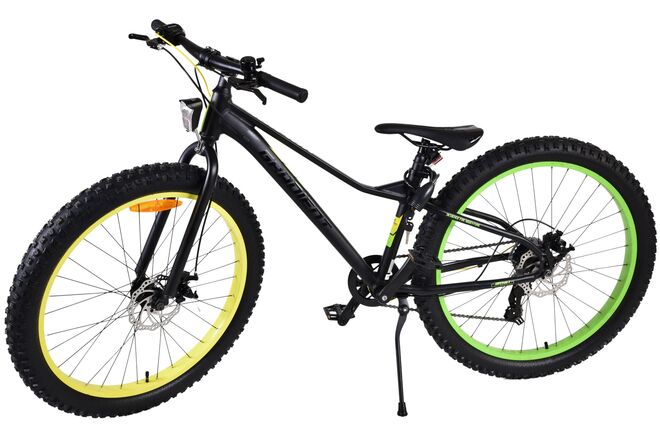 Volare Gradient Kinderfiets – Jongens – 26 inch – Zwart Geel Groen – 7 speed – Prime Collection