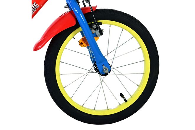 Paw Patrol Kinderfiets - Jongens - 16 inch - Rood - Twee handremmen