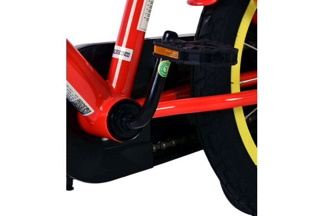 Paw Patrol Kinderfiets - Jongens - 16 inch - Rood - Twee handremmen