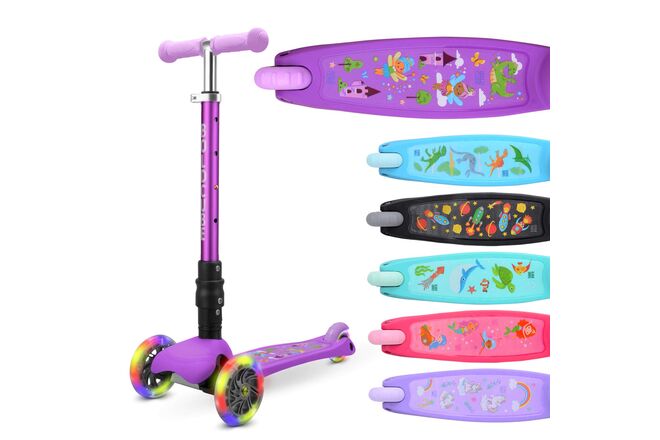 BOLDCUBE Teeny Fold 3 Wheel Scooter - Sprookjesland