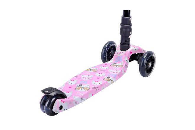 BOLDCUBE Big 3 Wheel Scooter - Cat Love