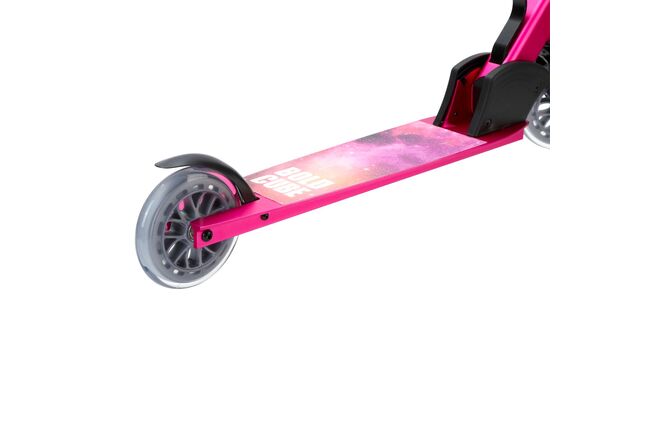BOLDCUBE Deluxe 2 Wheel Scooter - Fuchsia Pink