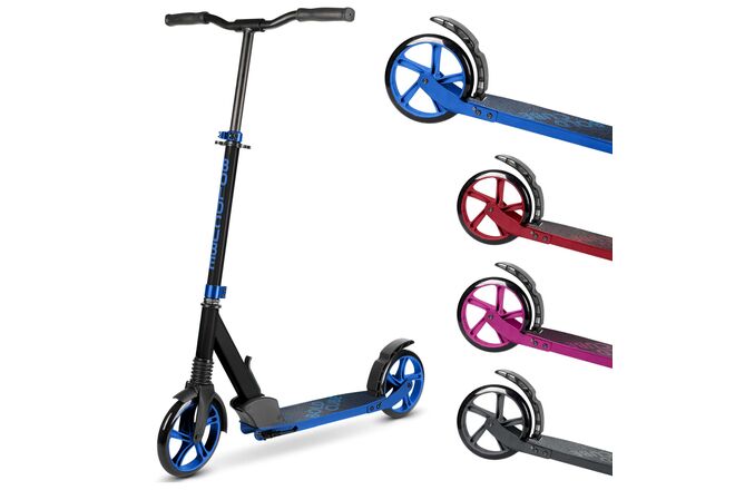 BOLDCUBE BIG 2-wielige step - Diep Blauw