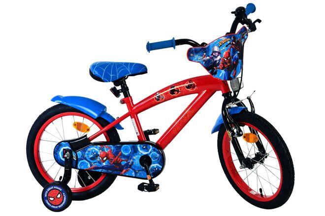 Spider-Man Kinderfiets - Jongens - 16 inch - Rood