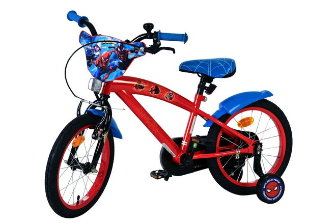 Spider-Man Kinderfiets - Jongens - 16 inch - Rood