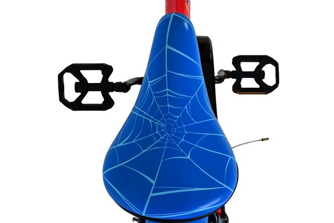 Spider-Man Kinderfiets - Jongens - 16 inch - Blauw/Rood - Twee handremmen