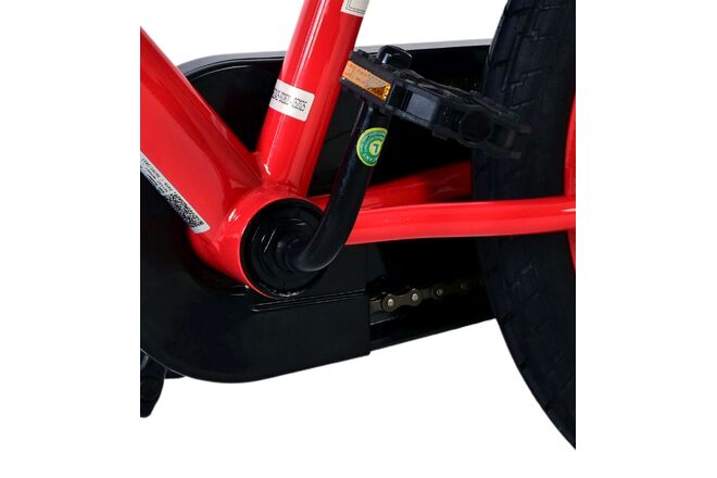 Spider-Man Kinderfiets - Jongens - 16 inch - Blauw/Rood - Twee handremmen