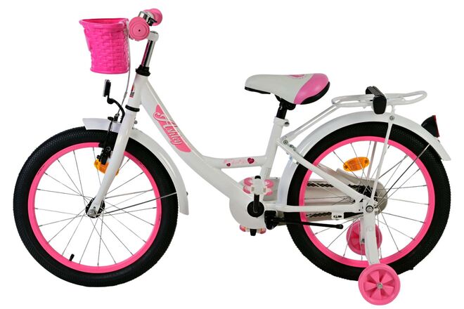 Volare Ashley Kinderfiets - Meisjes - 18 inch - Wit