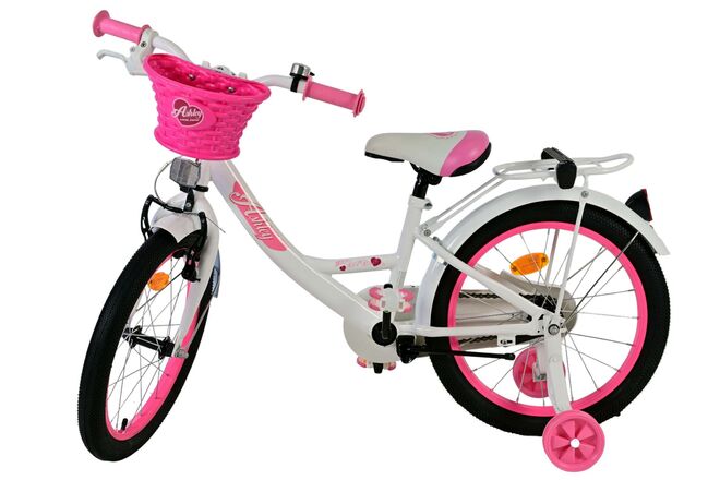 Volare Ashley Kinderfiets - Meisjes - 18 inch - Wit