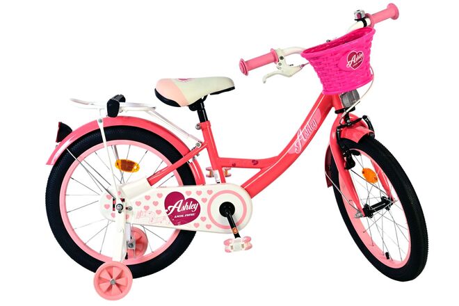 Volare Ashley Kinderfiets - Meisjes - 18 inch - Roze/Rood