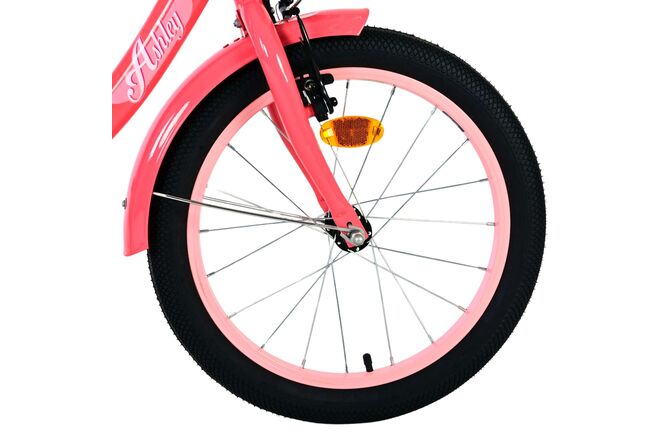Volare Ashley Kinderfiets - Meisjes - 18 inch - Roze/Rood