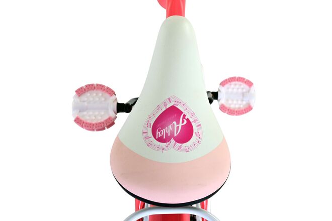 Volare Ashley Kinderfiets - Meisjes - 18 inch - Roze/Rood