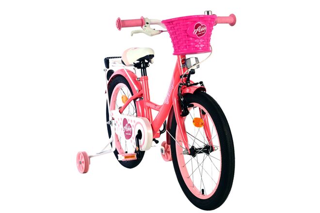 Volare Ashley Kinderfiets - Meisjes - 18 inch - Roze/Rood