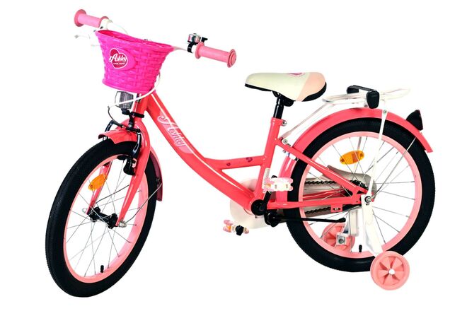 Volare Ashley Kinderfiets - Meisjes - 18 inch - Roze/Rood