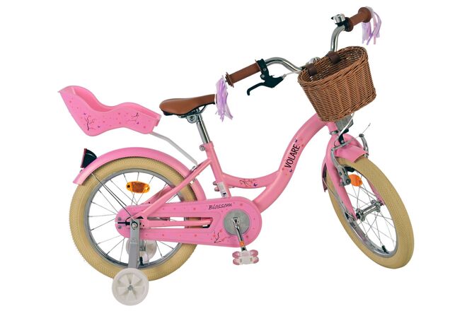 Volare Blossom Kinderfiets - Meisjes - 16 inch - Roze