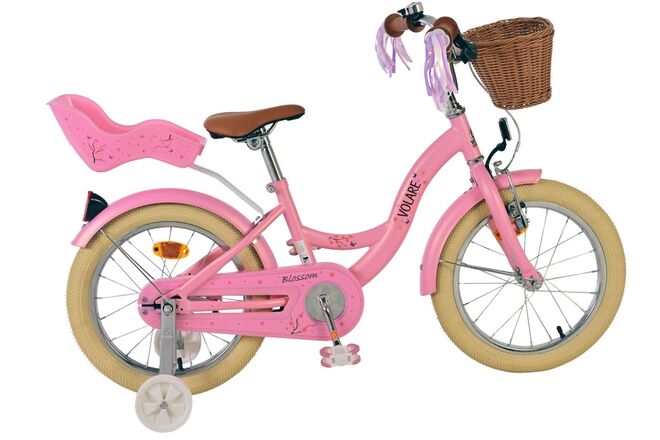 Volare Blossom Kinderfiets - Meisjes - 16 inch - Roze