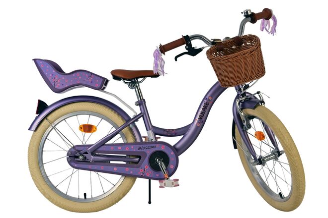 Volare Blossom Kinderfiets - Meisjes - 18 inch - Paars