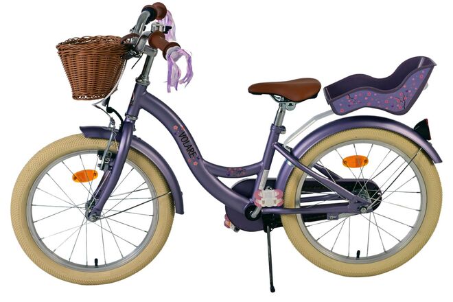 Volare Blossom Kinderfiets - Meisjes - 18 inch - Paars