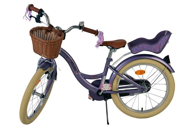 Volare Blossom Kinderfiets - Meisjes - 18 inch - Paars