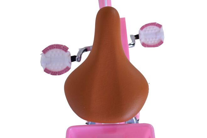 Volare Blossom Kinderfahrrad - Mädchen - 18 Zoll - Rosa - Zwei Handbremsen