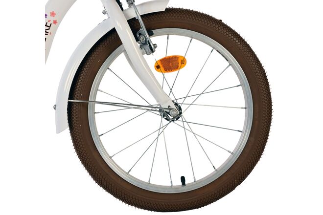 Volare Blossom Kinderfiets - Meisjes - 18 inch - Wit