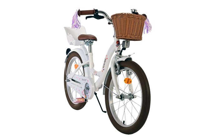 Volare Blossom Kinderfiets - Meisjes - 18 inch - Wit
