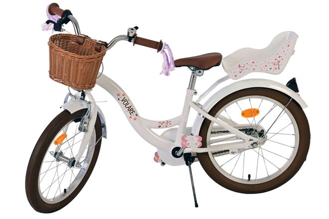 Volare Blossom Kinderfiets - Meisjes - 18 inch - Wit