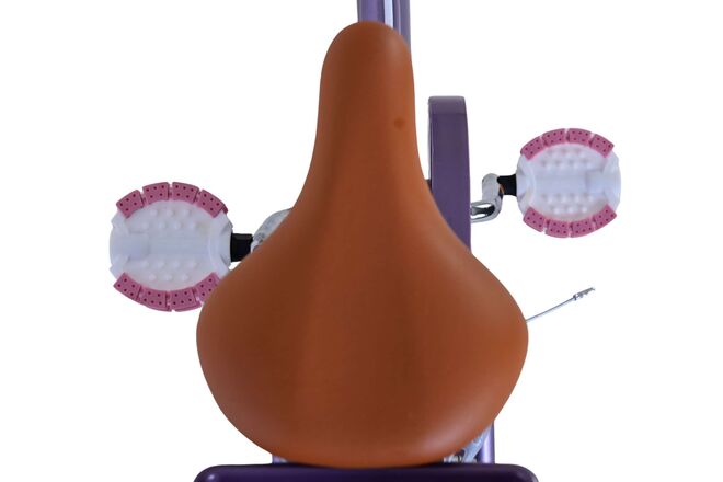 Volare Blossom Kinderfahrrad - Mädchen - 18 Zoll - Lila - Zwei Handbremsen