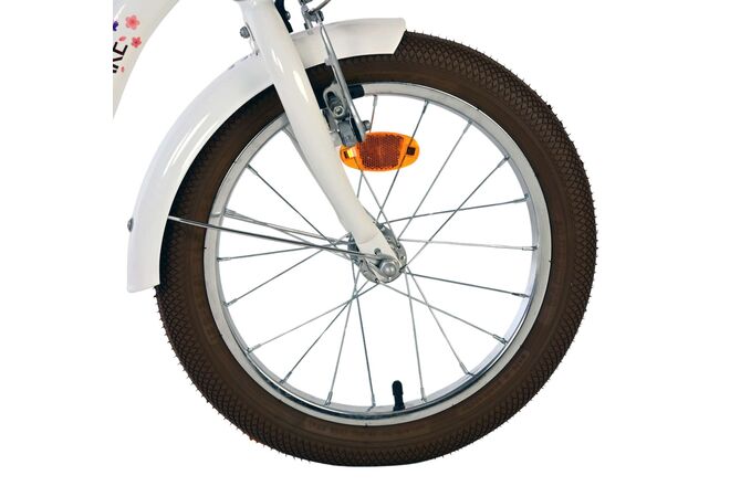 Volare Blossom Kinderfiets - Meisjes - 16 inch - Wit