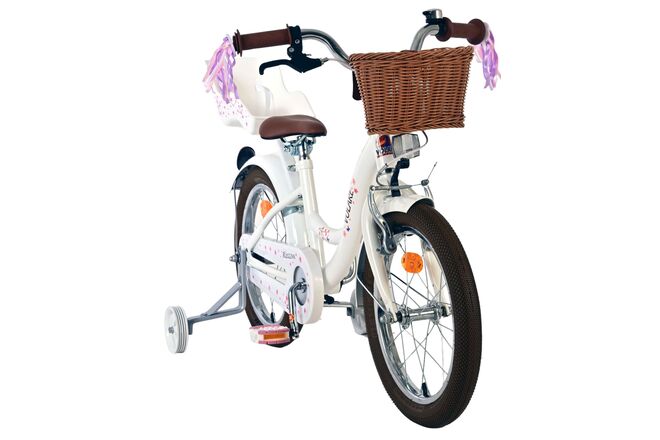 Volare Blossom Kinderfiets - Meisjes - 16 inch - Wit
