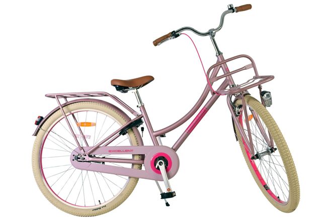 Volare Excellent Kinderfiets - Meisjes - 26 inch - Mat Roze